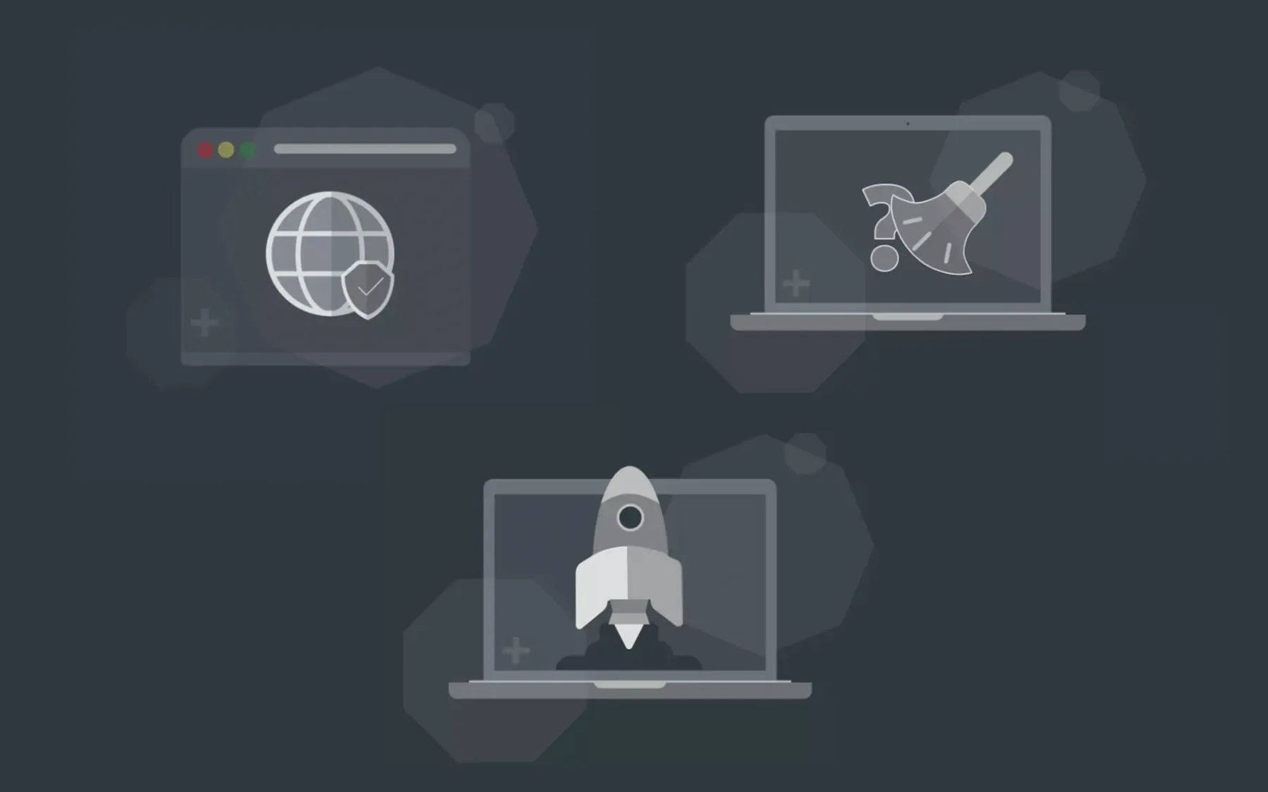 Avira Norton advertising and motion design
